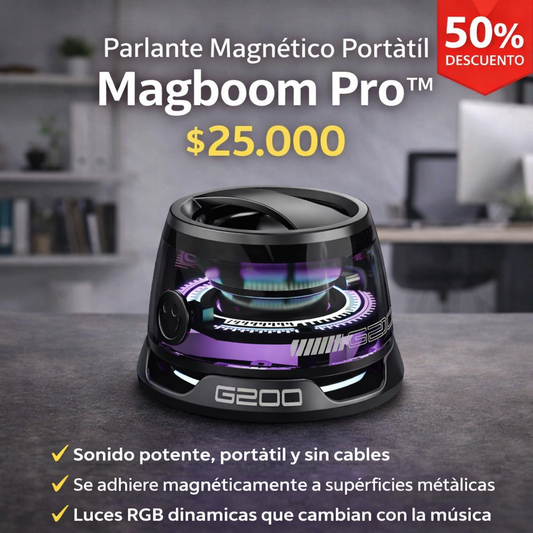 Parlante Magnético Portátil Magboom Pro™